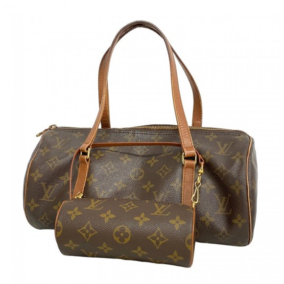LOUIS VUITTON Brown Monogram Pouch - Picture 1 of 13